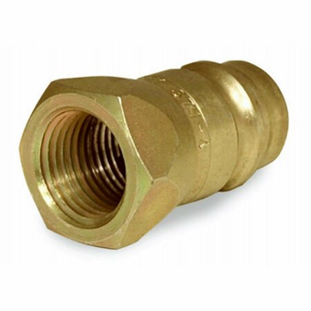 APACHE 39041070 15.5 in. ISO Ball Tip x 0.75 in. x 16 Female O-Ring Thread Hydraulic Adapter 193828